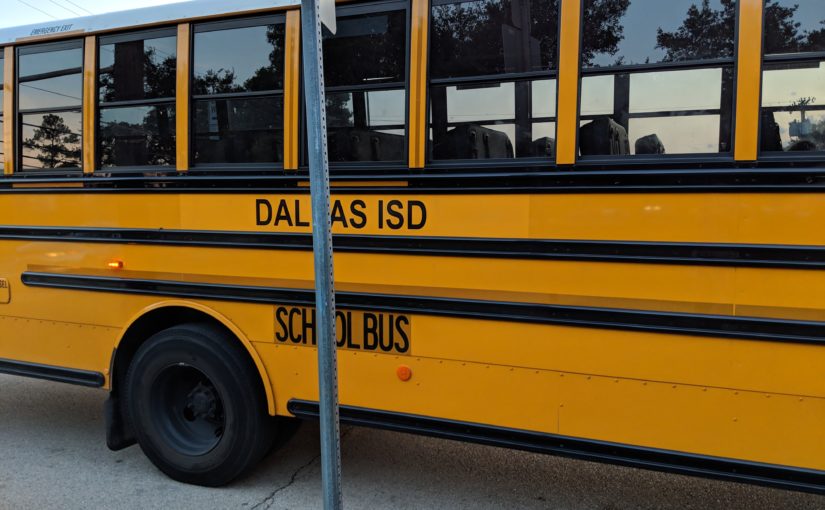 DISD school bus