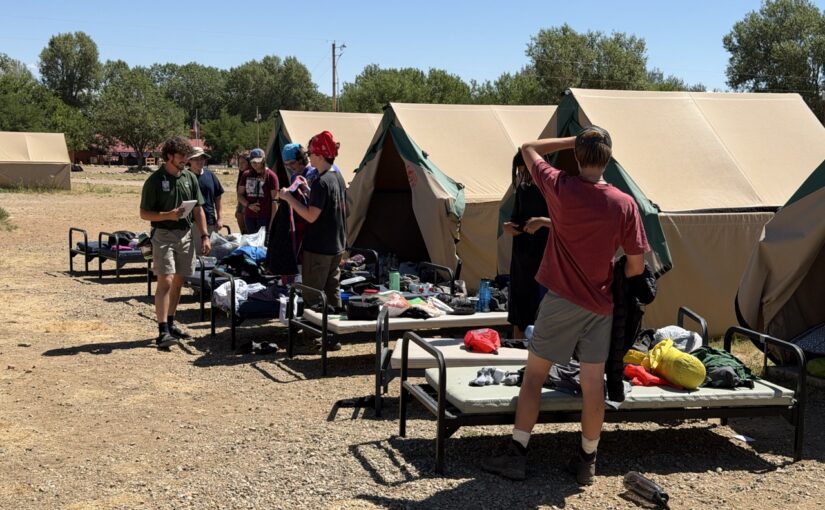 Philmont backpack packing list: my deltas